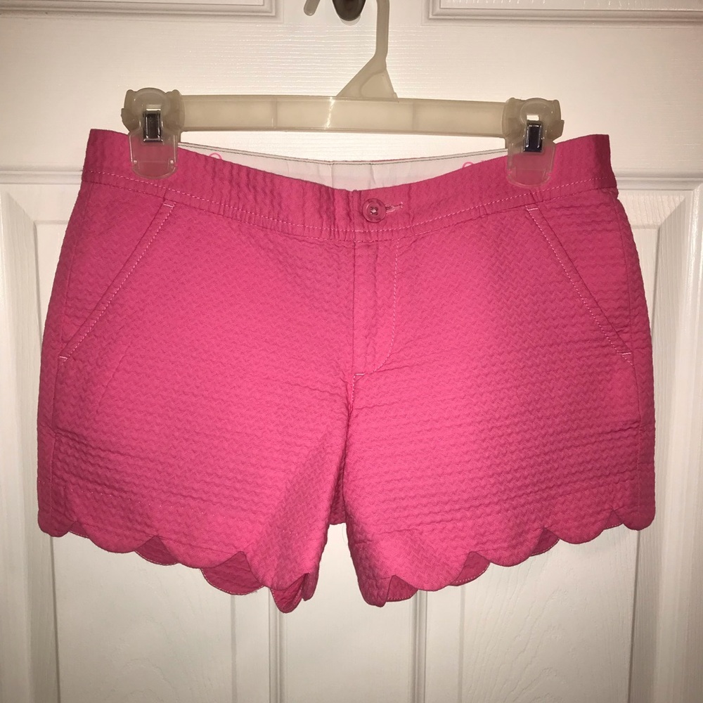 Lilly Pulitzer Buttercup Shorts Sz 0 VGUC